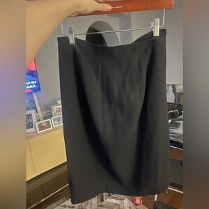 Ann Taylor Classic Black Pencil Skirt